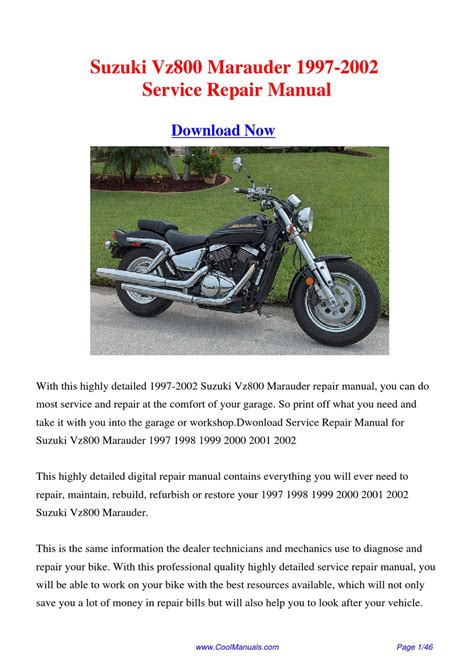 suzuki marauder owners manual Epub