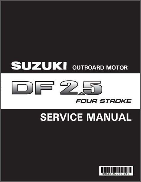 suzuki outboard service manual df2 5 PDF