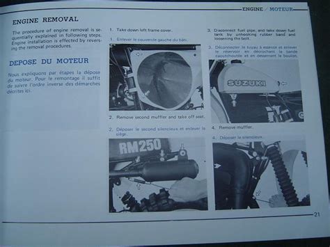 suzuki rm 250 owners manual PDF