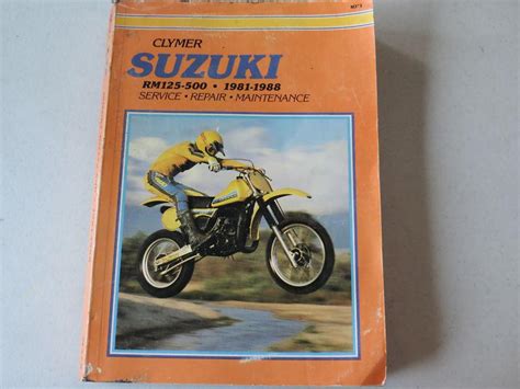 suzuki rm 465 workshop manual PDF