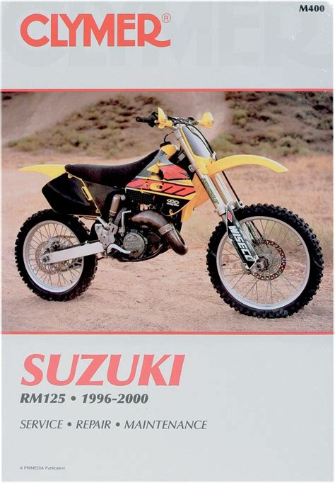 suzuki rm125 1996 2000 clymer motorcycle repair Epub