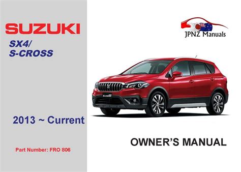 suzuki s cross manual PDF