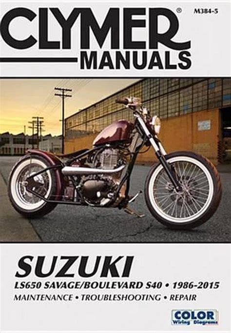 suzuki savage boulevard 1986 2015 manuals Epub