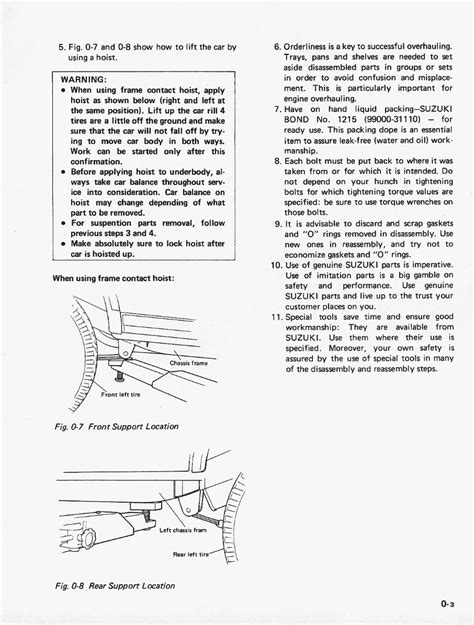 suzuki sj50 workshop manual PDF