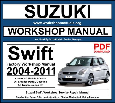 suzuki swift 1997 workshop manual Doc