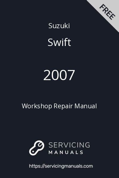 suzuki swift 2007 stereo manual pdf PDF