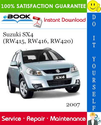 suzuki sx4 rw415 rw416 service repair manual Doc