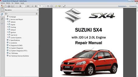 suzuki sx4 service manual Ebook Epub