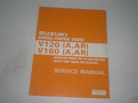 suzuki v160 engine manual Doc