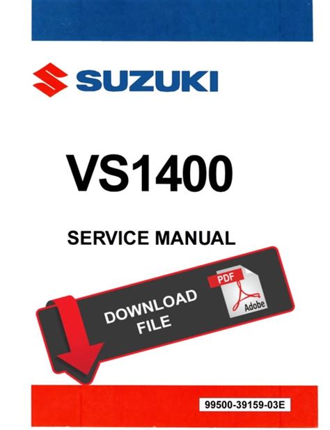 suzuki vs1400 workshop service repair manual download 89 04 pdf Kindle Editon