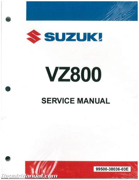 suzuki vz800 repair manual Kindle Editon