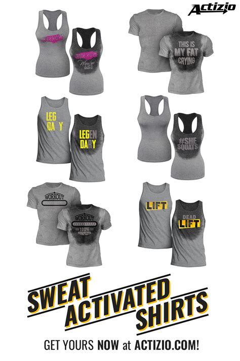 sweat activated shirt