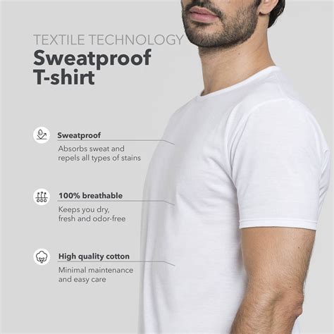 sweat proof t shirts