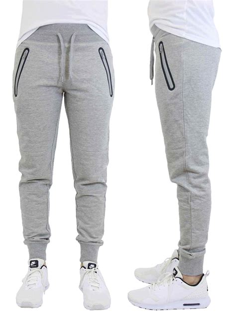 sweatpants with zipper pockets