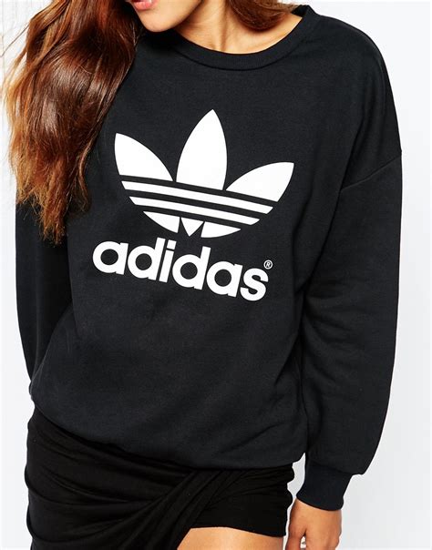 sweatshirt adidas black