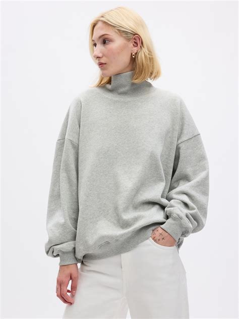 sweatshirt and turtleneck