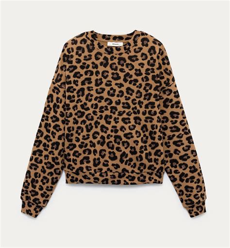 sweatshirt leopard print