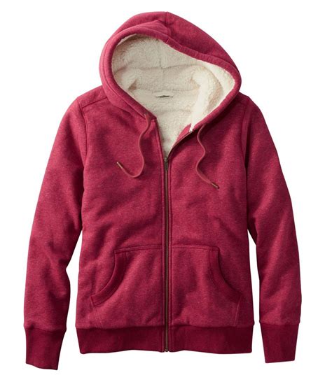 sweatshirt with sherpa lining