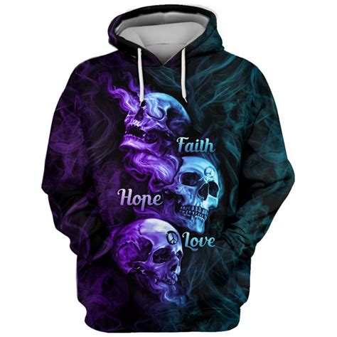 sweatshirt with skull