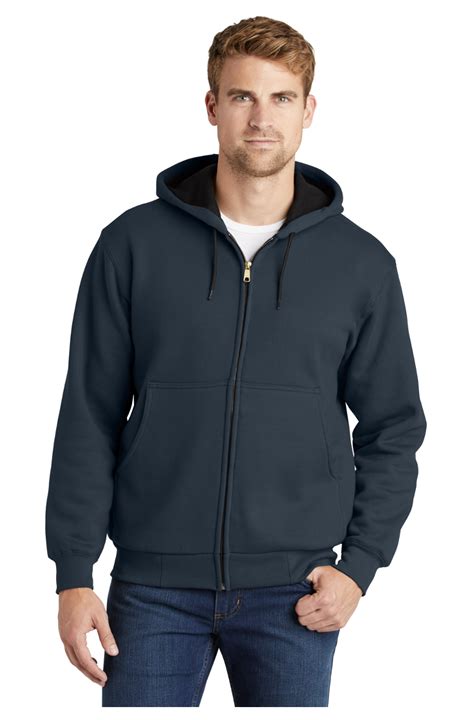 sweatshirt with thermal lining