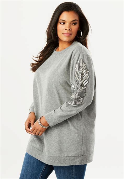 sweatshirts for plus size