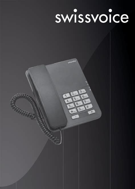 swissvoice telephone owners manual Epub