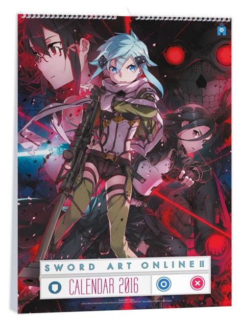 sword art online calendrier 2016 Doc