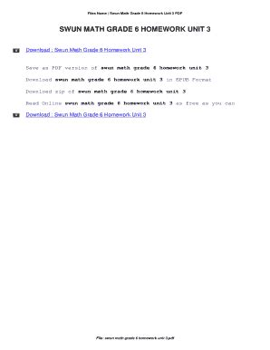 swun-math-grade-6-homework-unit-3 Ebook PDF