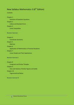 syllabus d mathematics 3 6th edition solutions Epub