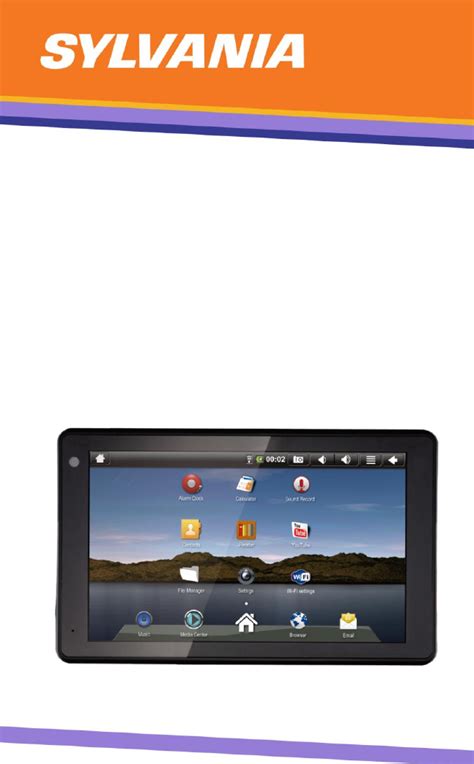 sylvania 7 mini tablet manual pdf Reader
