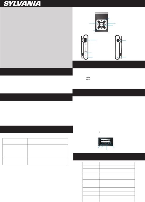 sylvania smp1012 user manual Kindle Editon