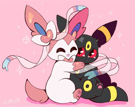 sylveon and umbreon