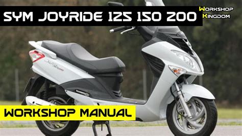 sym joyride 200 service manual PDF