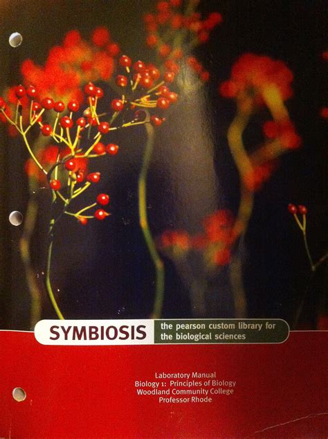 symbiosis lab manual for biology 121 PDF