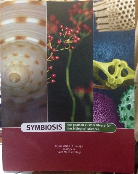 symbiosis the pearson custom library for biological sciences Doc