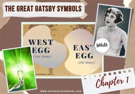 symbol in chapter 1 great gatsby Reader