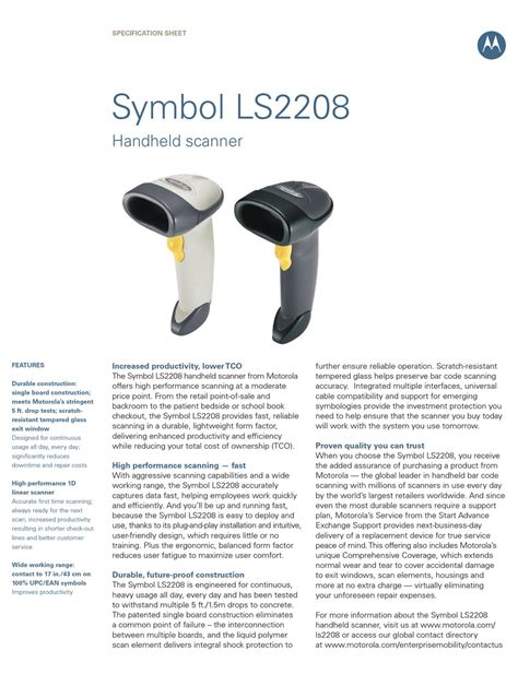 symbol ls2208 sr20007 manual PDF