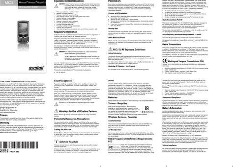 symbol mc35 user guide Reader