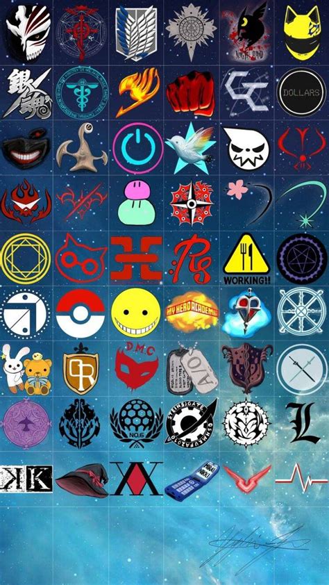 symbols in anime