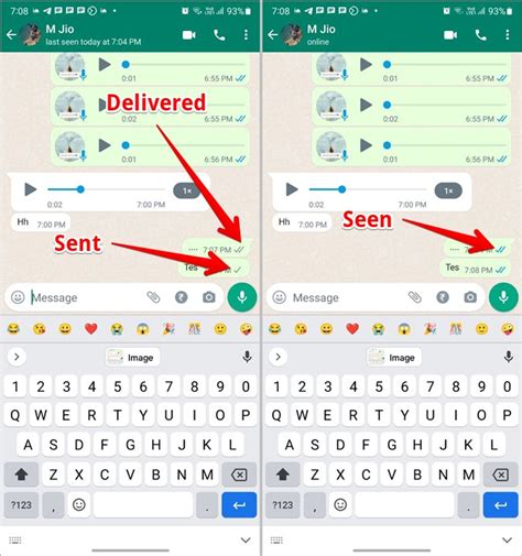 symbols in whatsapp meaning