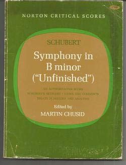 symphony in b minor unfinished norton critical scores Epub