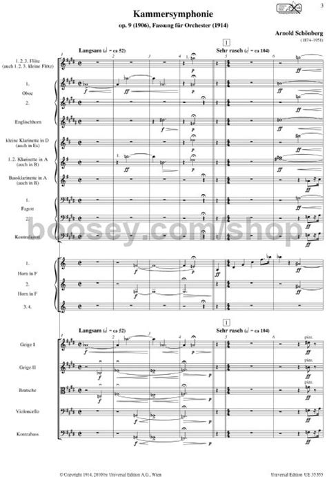 symphony no orchestra study score Doc