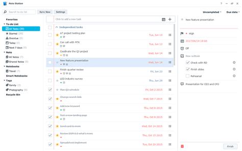 Synology Note Station