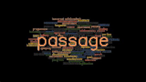 synonyms for passageway