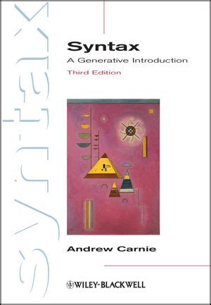 syntax a generative introduction Kindle Editon