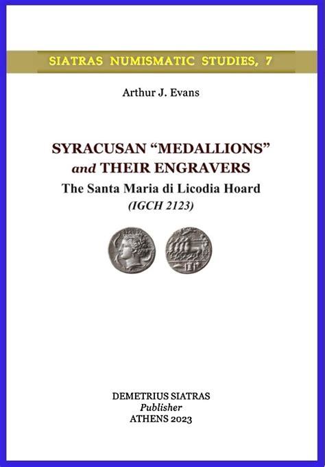 syracusan medallions engravers classic reprint Kindle Editon