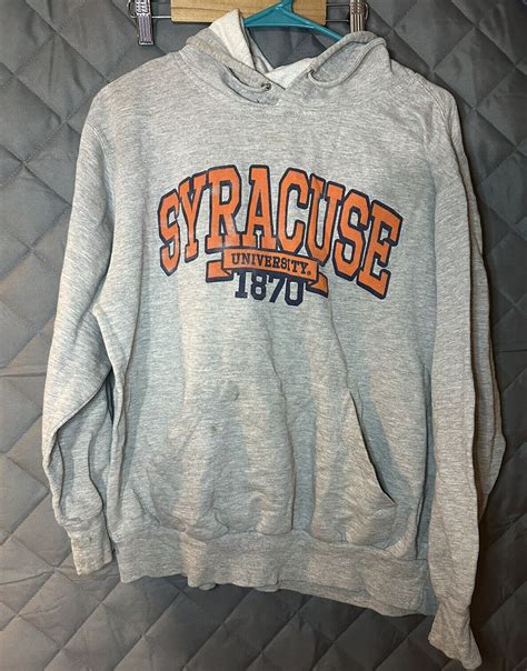 syracuse hooded sweatshirt