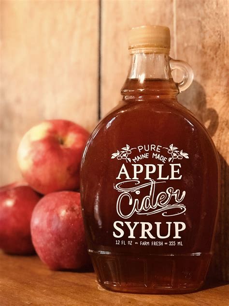 syrup apple