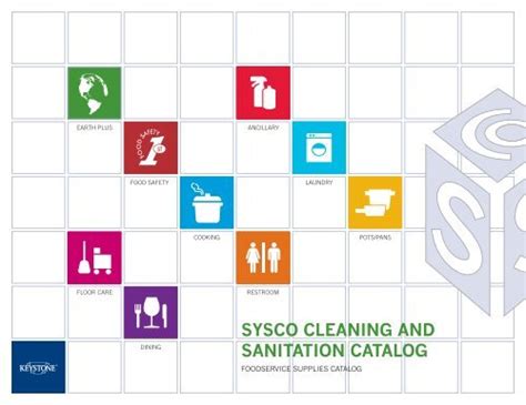 Sysco Cleaning And Sanitation Catalog