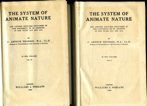 system animate nature vol university Reader